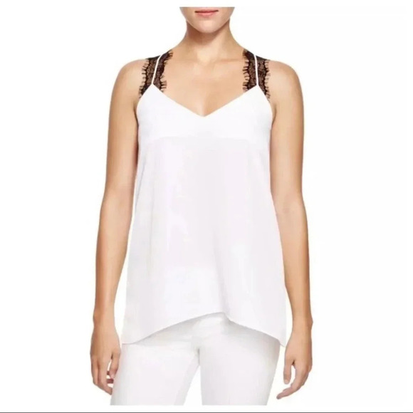 Aqua Tops - Lace strap tank